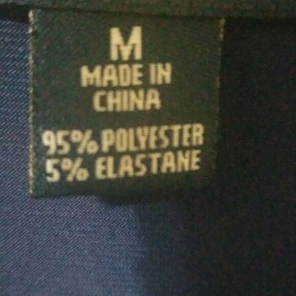 Navy Blue Dress Long mid/ maxi length. C1 - Picture 3 of 4